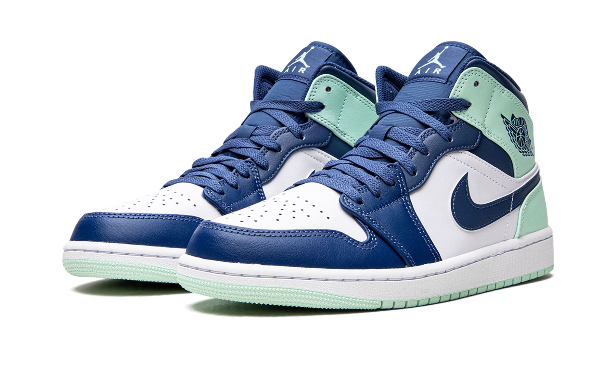 Air Jordan 1 Mid Mystic Navy | OVERCEZ