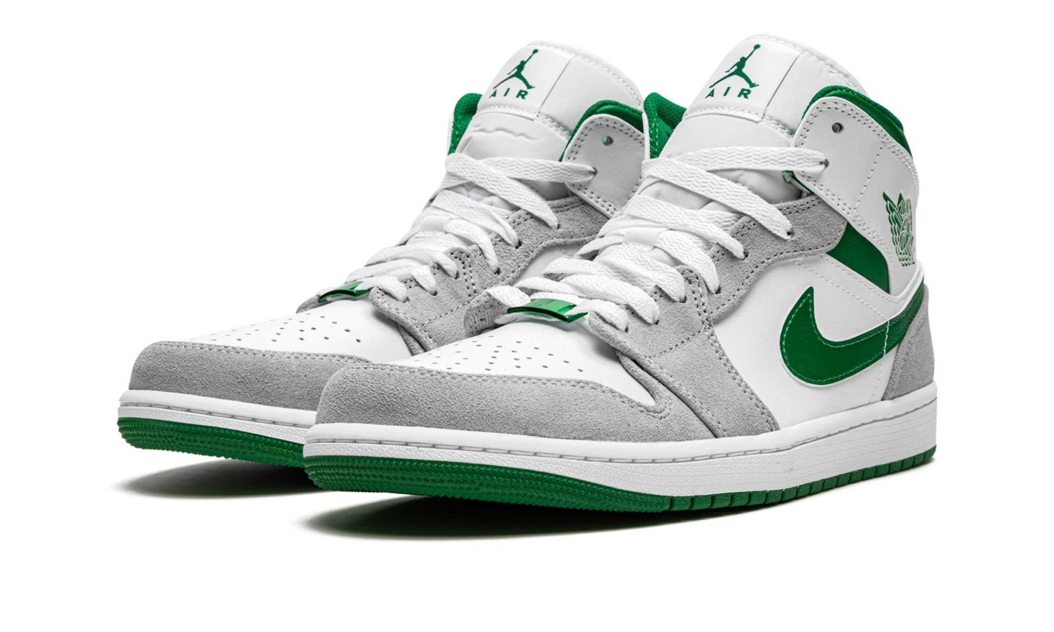 Air Jordan 1 Mid SE Grey Green | OVERCEZ