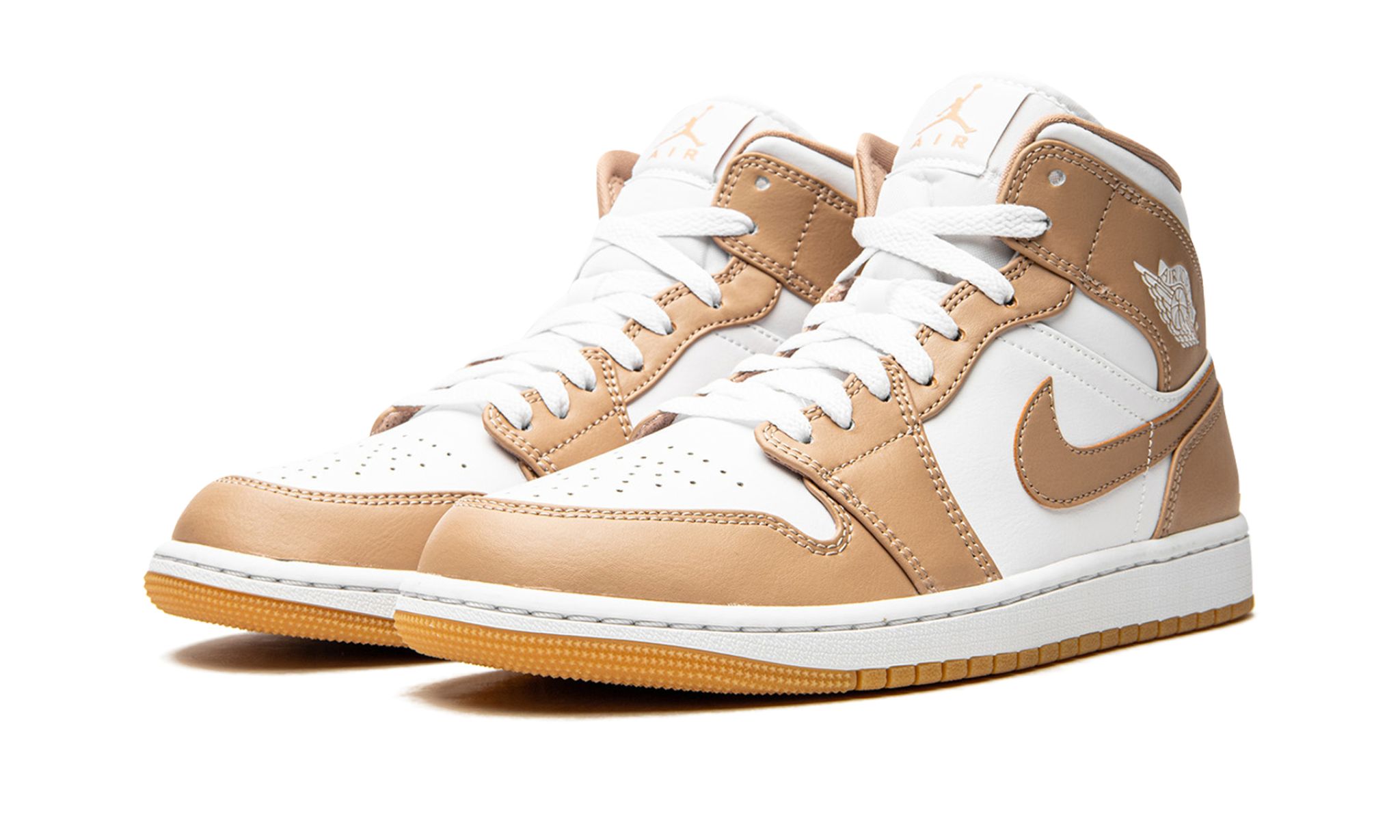 Air Jordan 1 Mid Tan Gum | OVERCEZ
