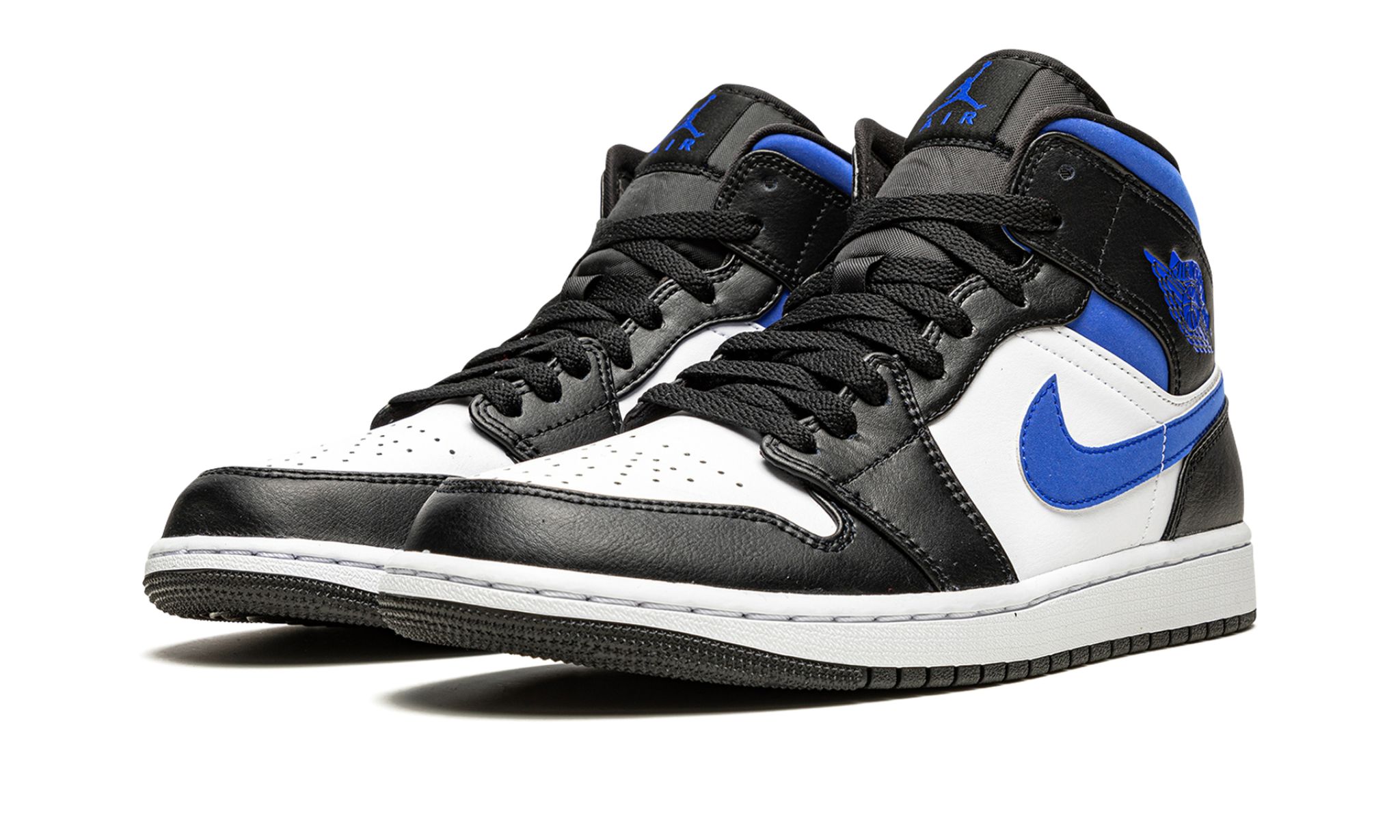 Air Jordan 1 Mid White Racer Blue | OVERCEZ