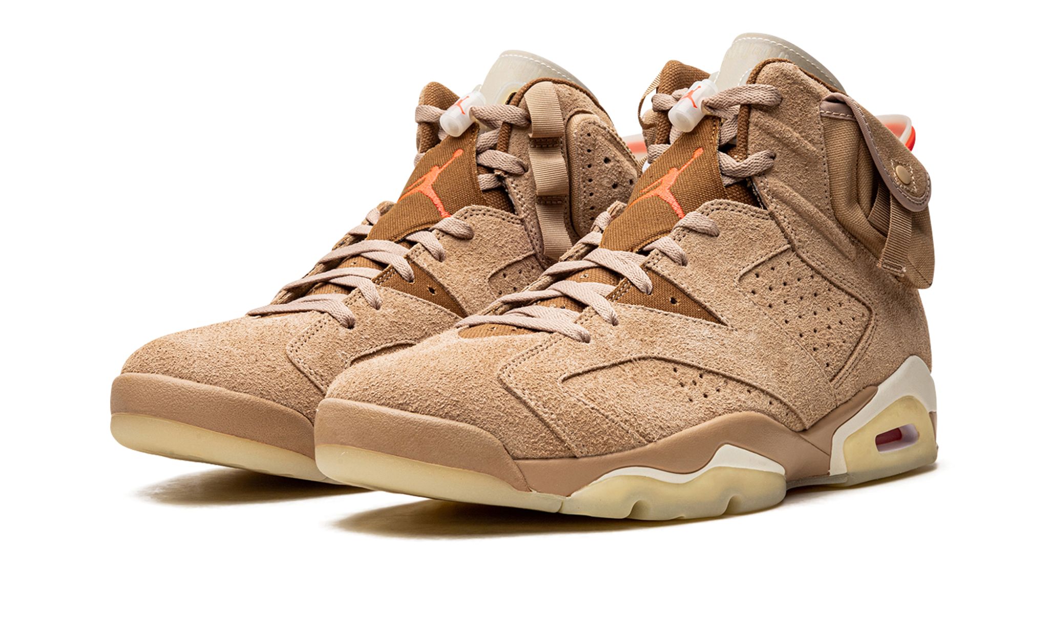 Air Jordan 6 Retro Travis Scott British Khaki | OVERCEZ