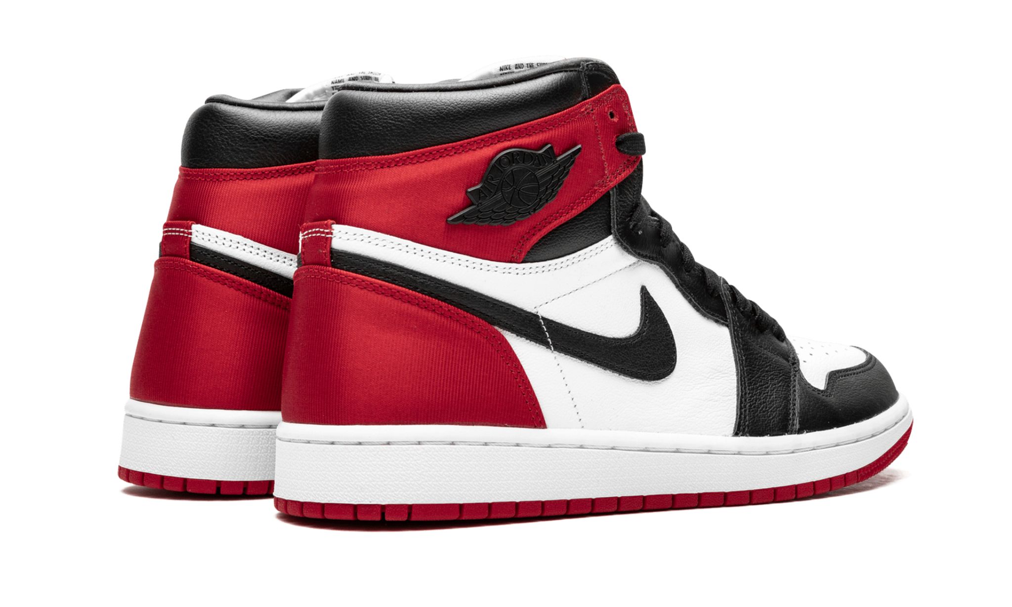 Air Jordan 1 Retro High Satin Black Toe (W) | OVERCEZ