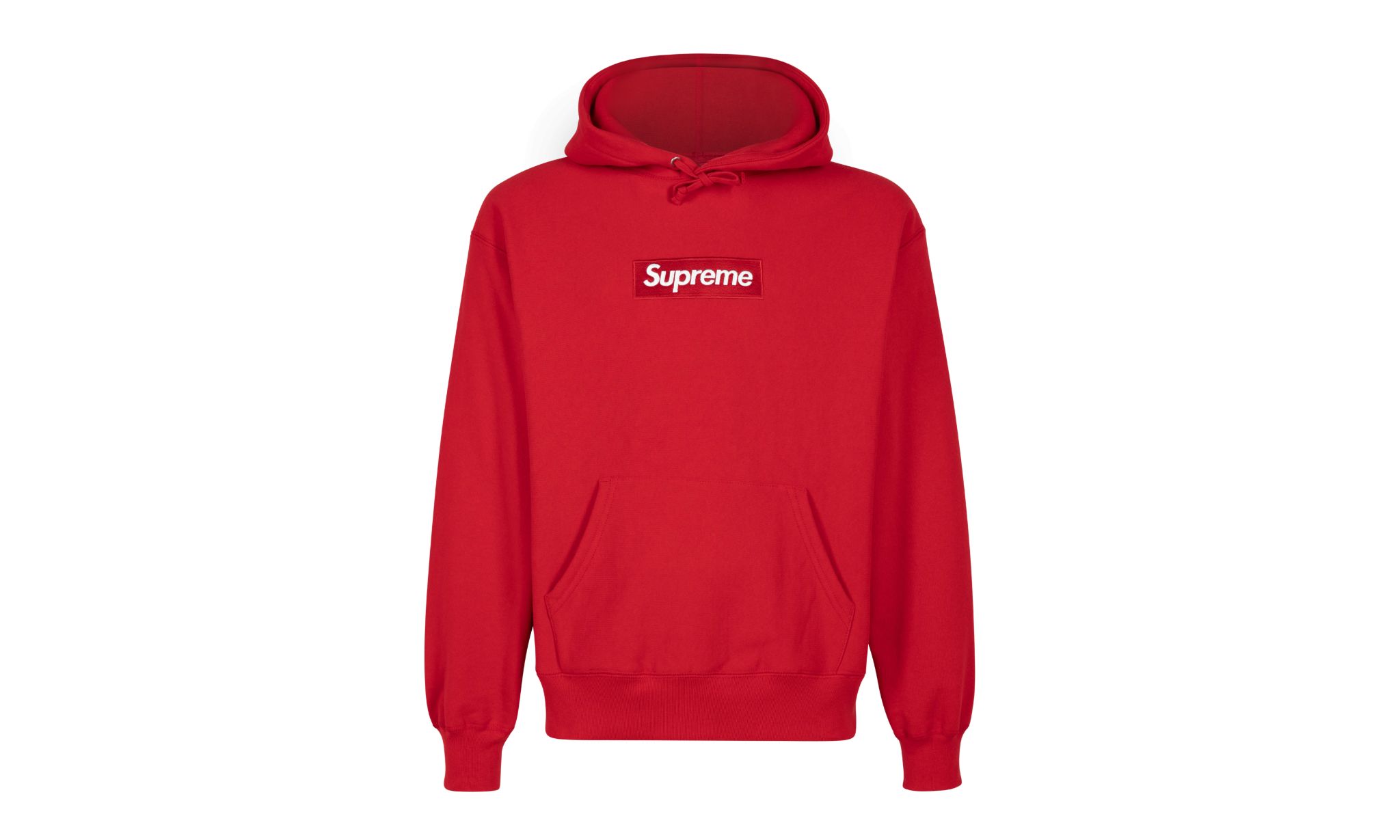 Supreme x Louis Vuitton Box Logo Hooded Sweatshirt Red