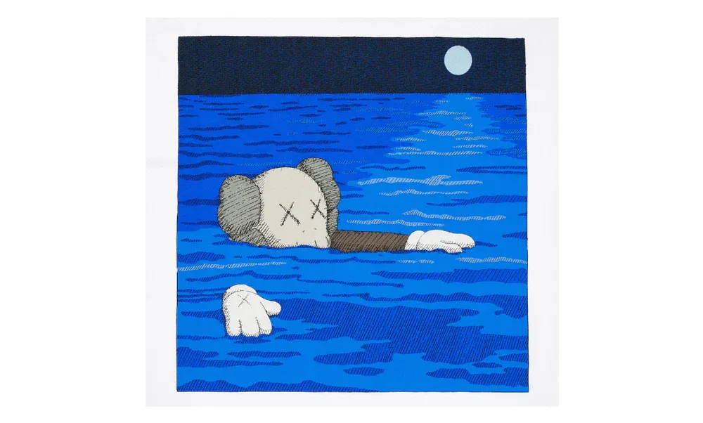 KAWS x Uniqlo UT T-shirt Artbook Cover | OVERCEZ