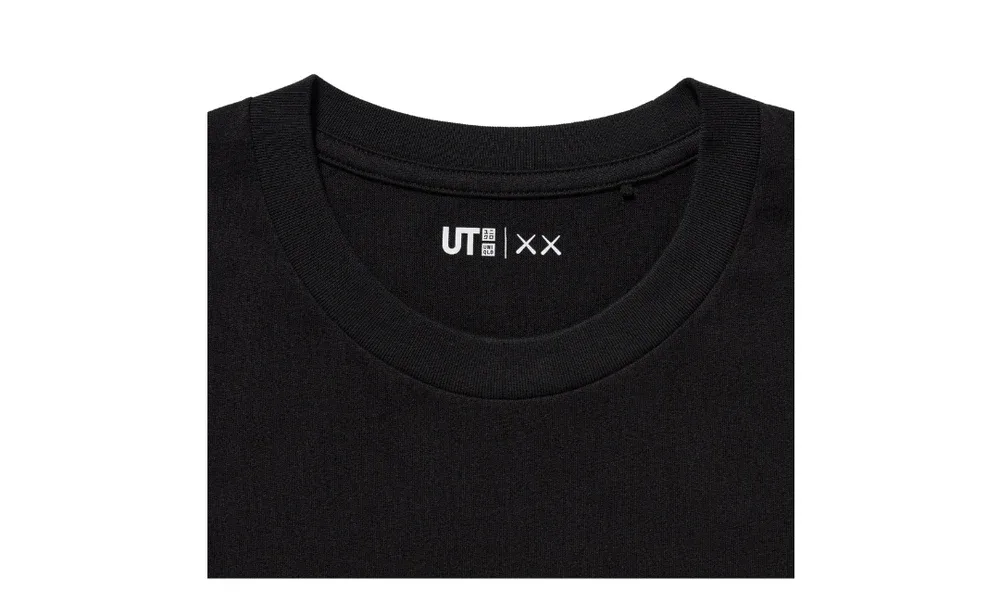 KAWS x Uniqlo UT T-shirt Black BFF | OVERCEZ