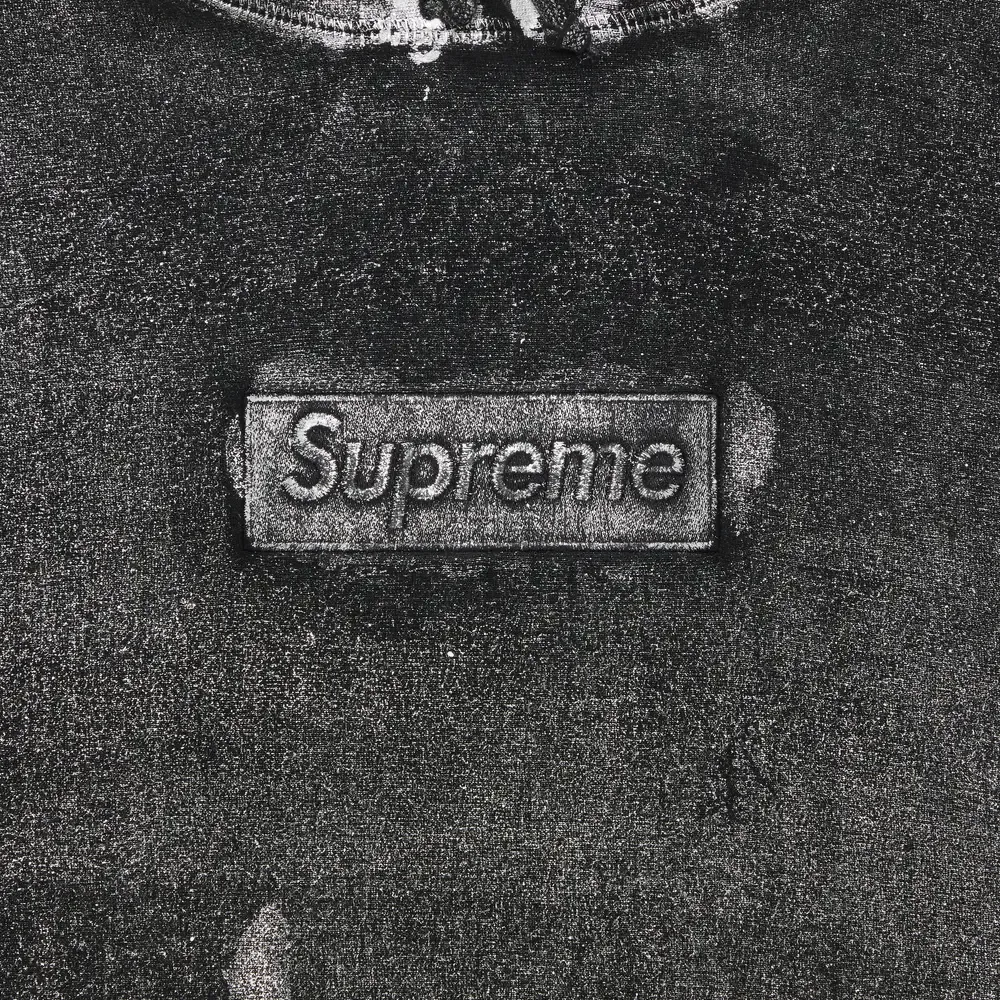 Supreme MM6 Maison Margiela Foil Box Logo Hooded Sweatshirt