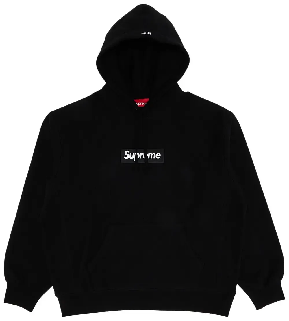 Supreme Box Logo Hooded Sweatshirt Black (FW24) | Limitowane