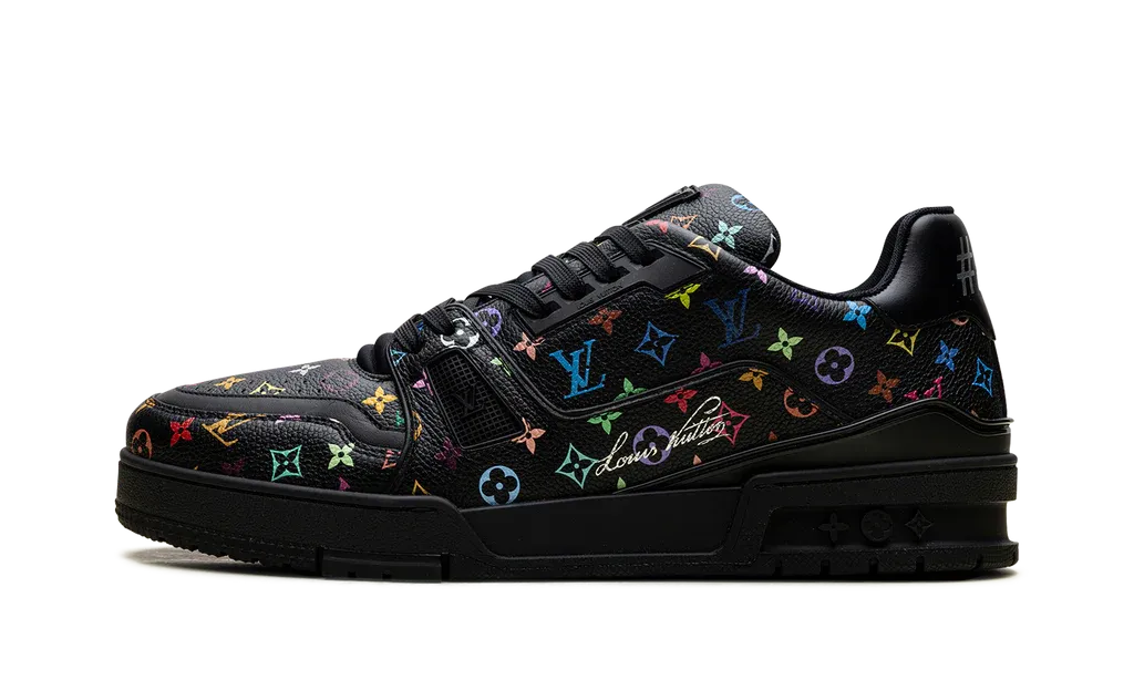 Louis Vuitton LV Trainer Takashi Murakami Black | Limitowane