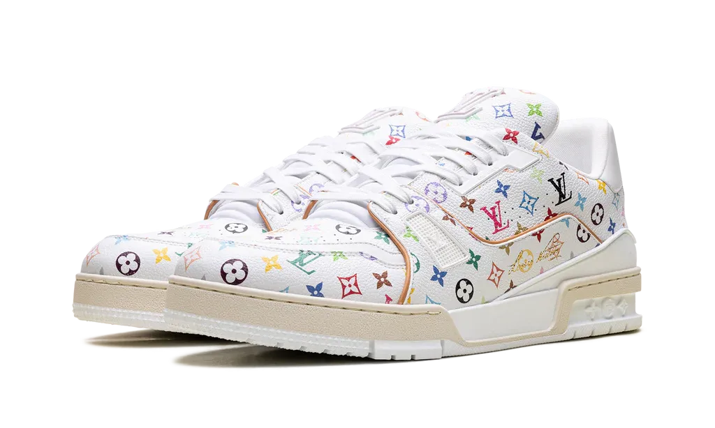 Louis Vuitton LV Trainer Takashi Murakami White (722365304