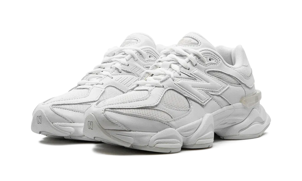 New Balance 9060 Triple White | OVERCEZ