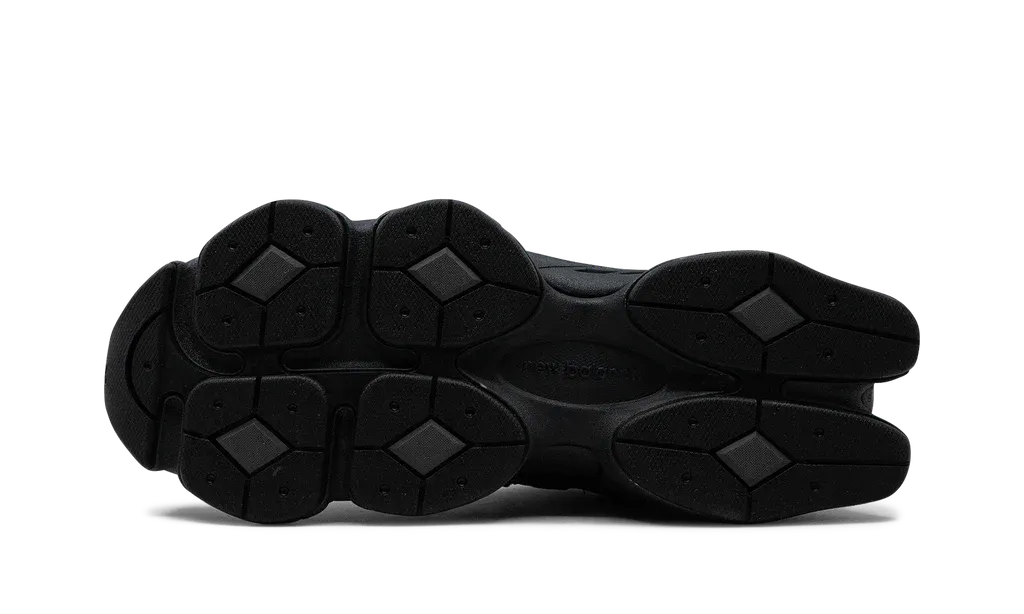 New Balance 9060 Triple Black Leather | OVERCEZ