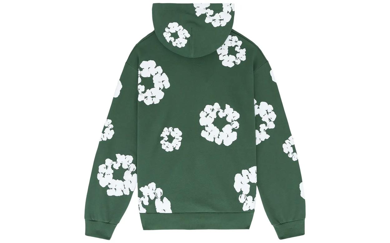 Denim Tears The Cotton Wreath Sweatshirt Green | OVERCEZ