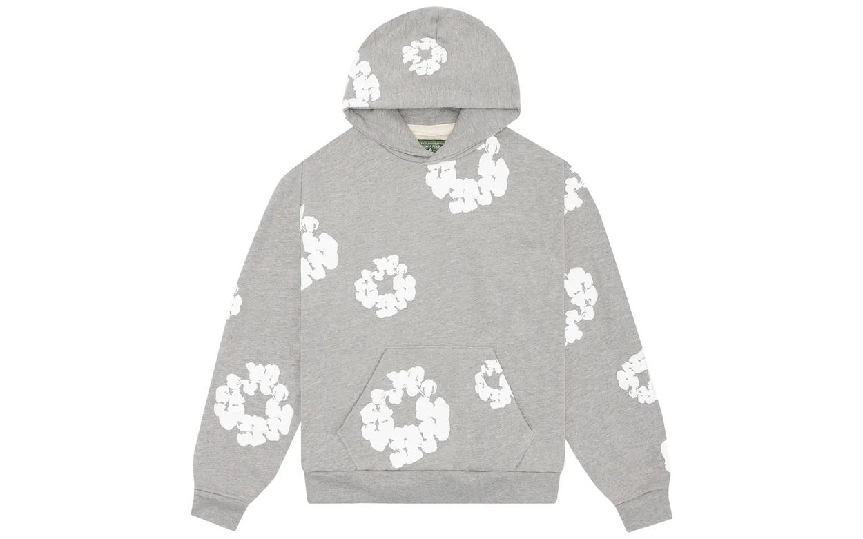Denim Tears The Cotton Wreath Sweatshirt Grey | OVERCEZ