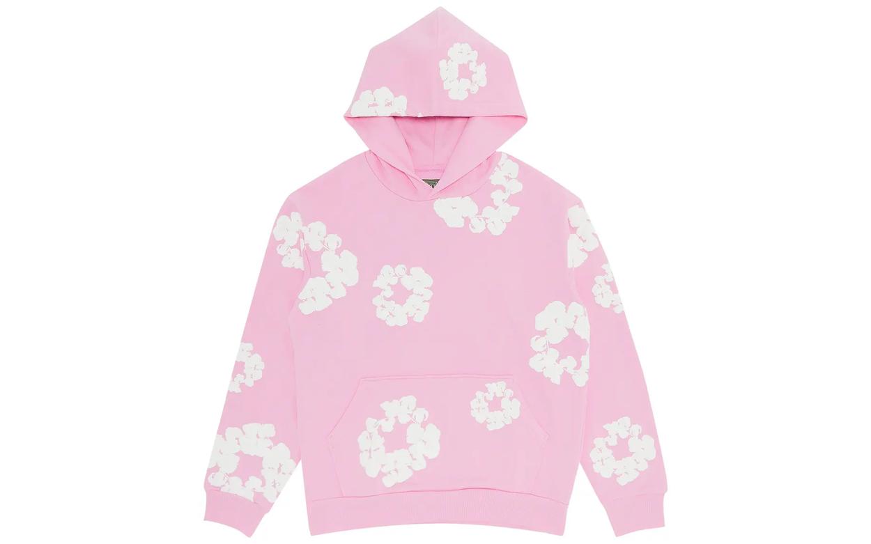 Denim Tears The Cotton Wreath Sweatshirt Pink | OVERCEZ