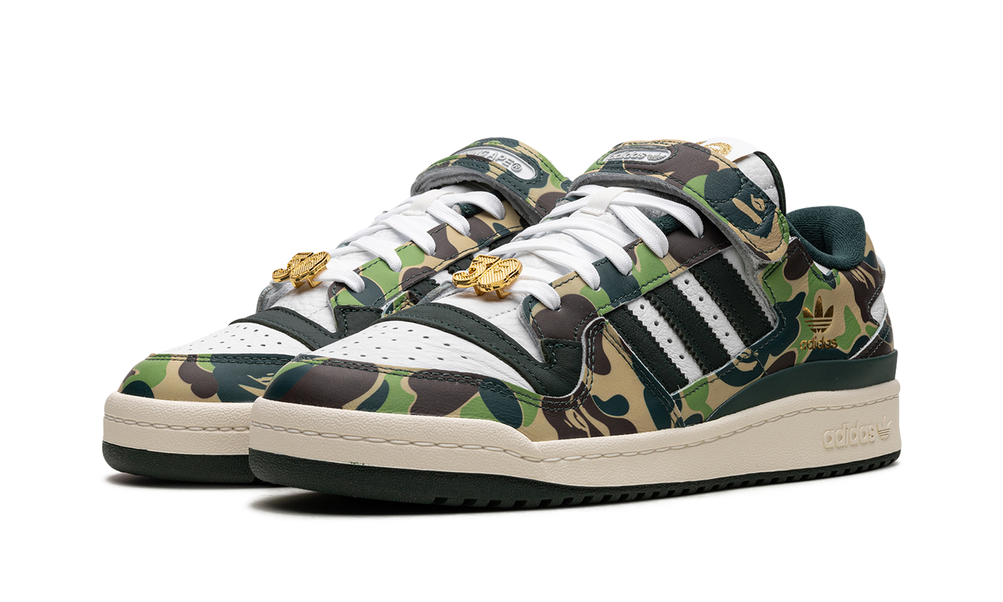 Adidas Forum 84 Low Bape 30th Anniversary Green Camo | OVERCEZ