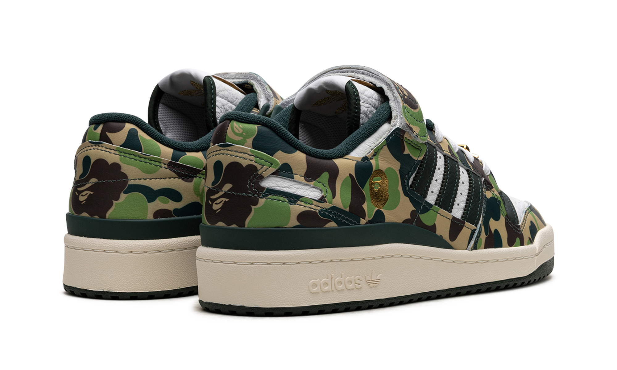 Adidas Forum 84 Low Bape 30th Anniversary Green Camo | OVERCEZ