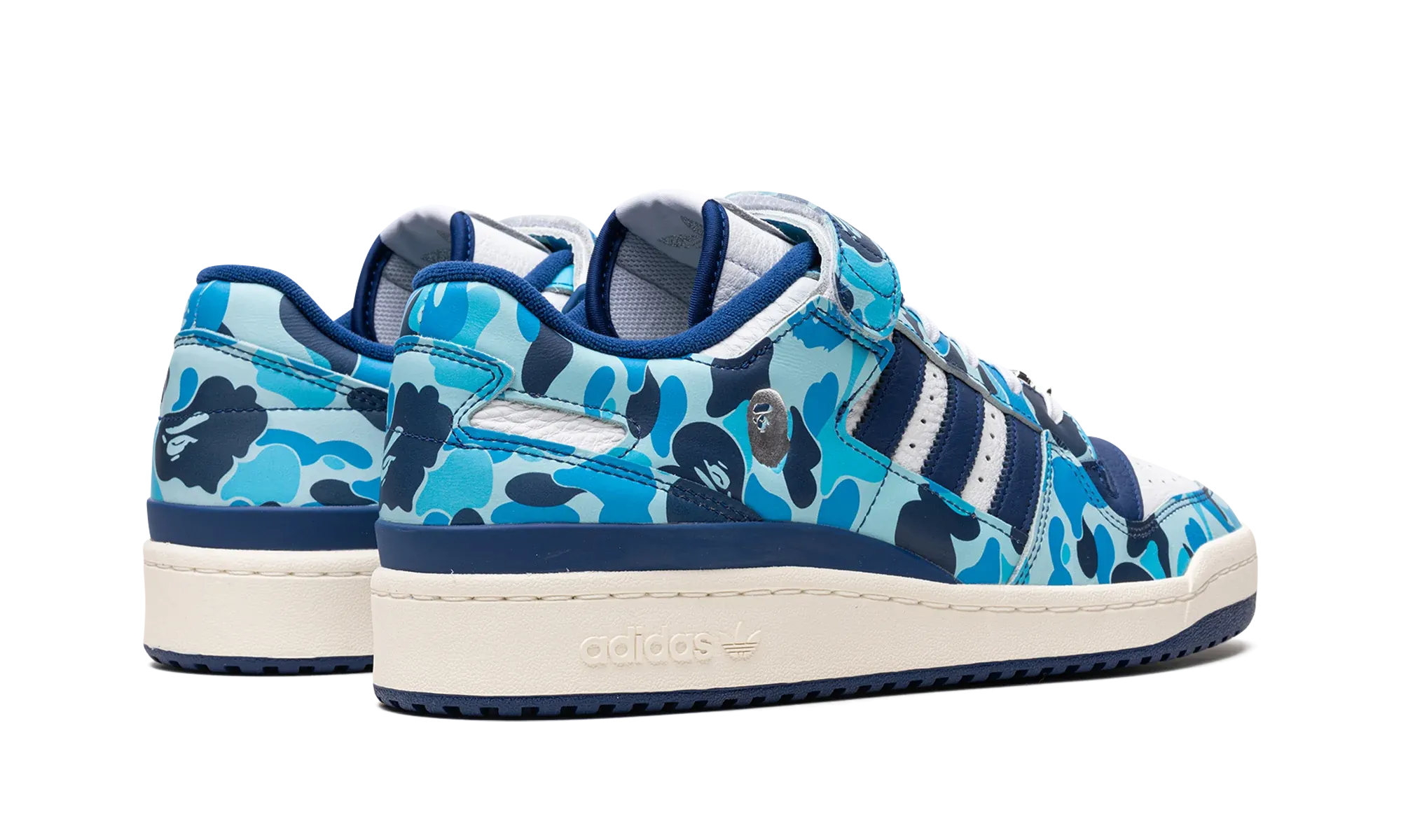 Adidas Forum 84 Low Bape 30th Anniversary Blue Camo | OVERCEZ