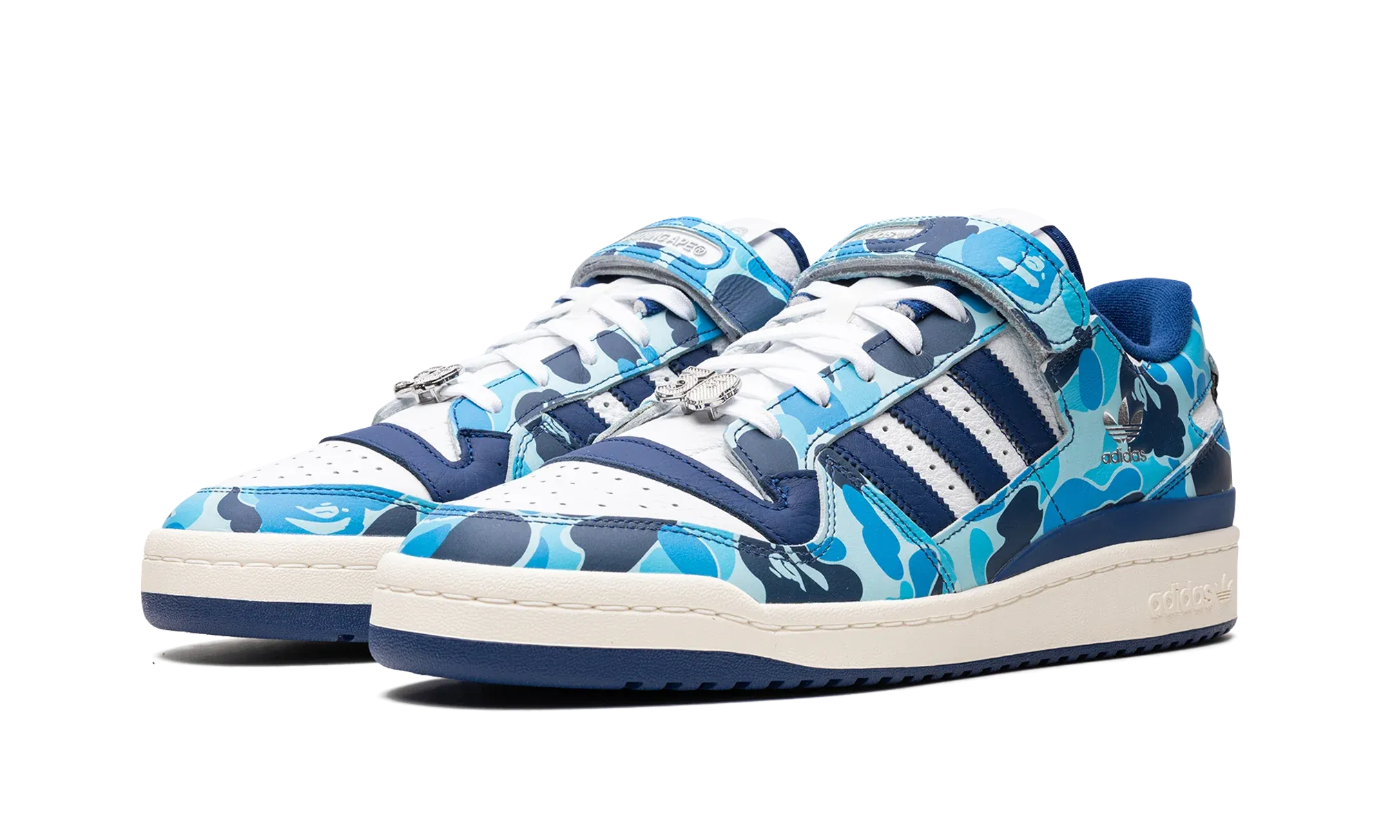 Adidas Forum 84 Low Bape 30th Anniversary Blue Camo | OVERCEZ