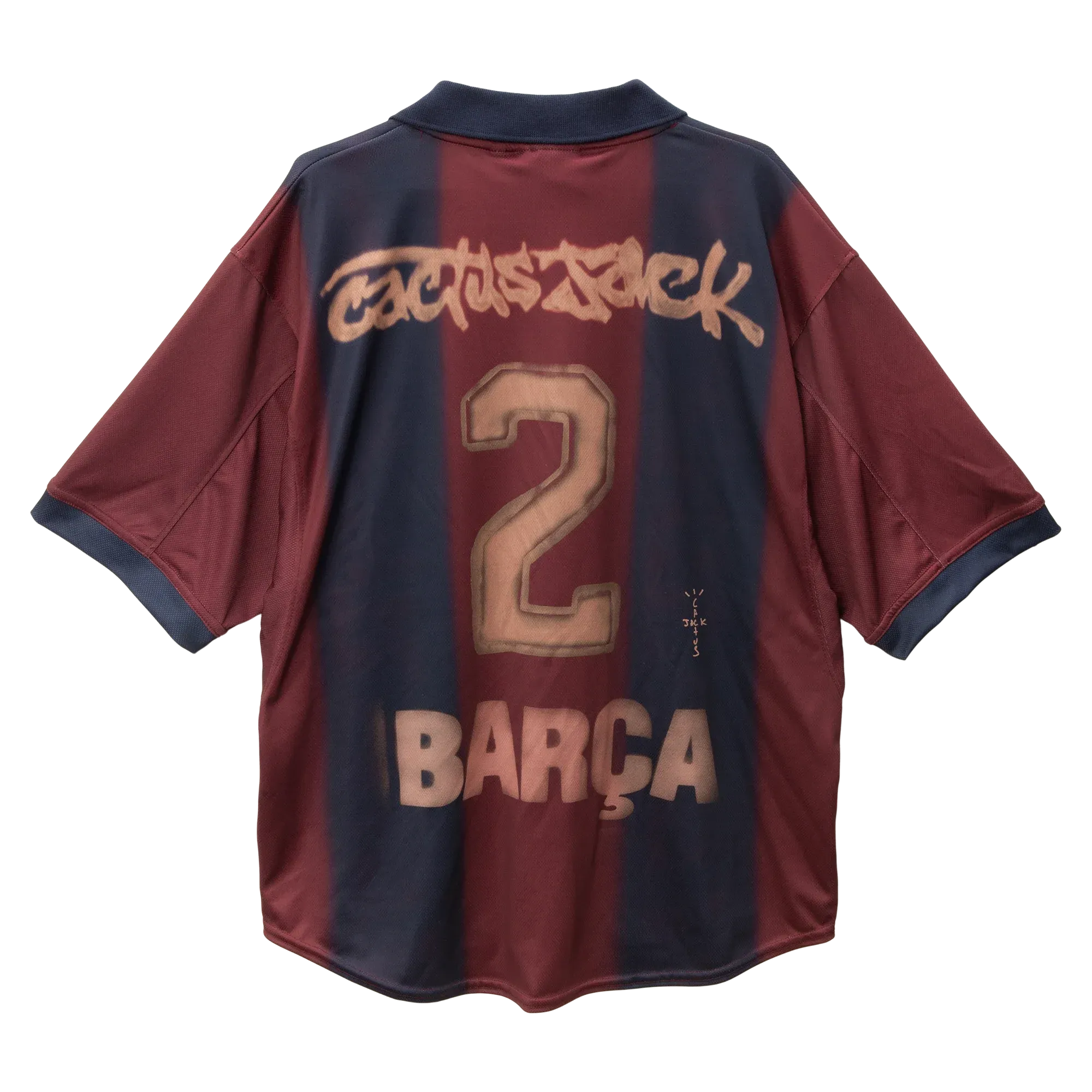 Travis Scott x Nike x FC Barcelona Retro 2000/01 Home