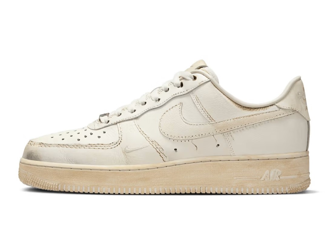 Nike Air Force 1 Low .SWOOSH Dirty Triple White | OVERCEZ