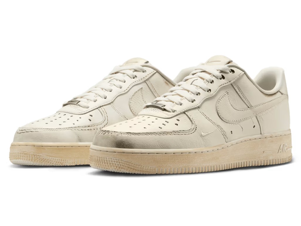 Nike Air Force 1 Low .SWOOSH Dirty Triple White | OVERCEZ