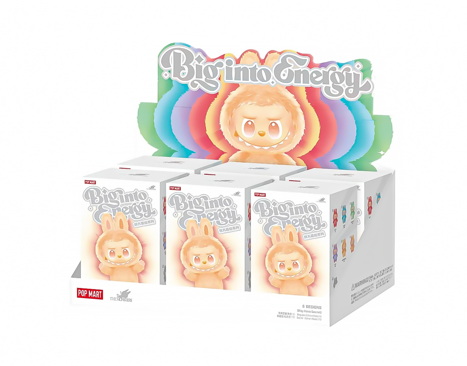 Pop Mart Labubu The Monsters Big into Energy Series Vinyl