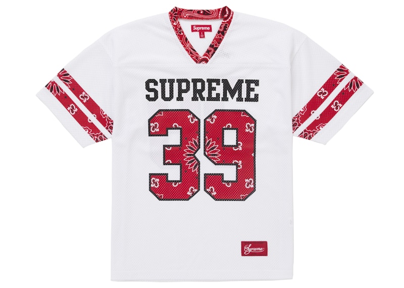 Supreme Bandana Football Jersey Black (758364772) | Dobra
