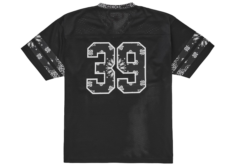 シャツ Supreme bandana Football Jersey L Supreme Bandana Football Jersey Black (758364772) | Dobra