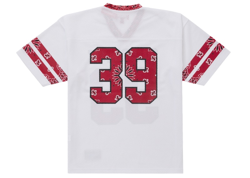 シャツ SUPREME Bandana Football Jersey XL 4971209350.jpg