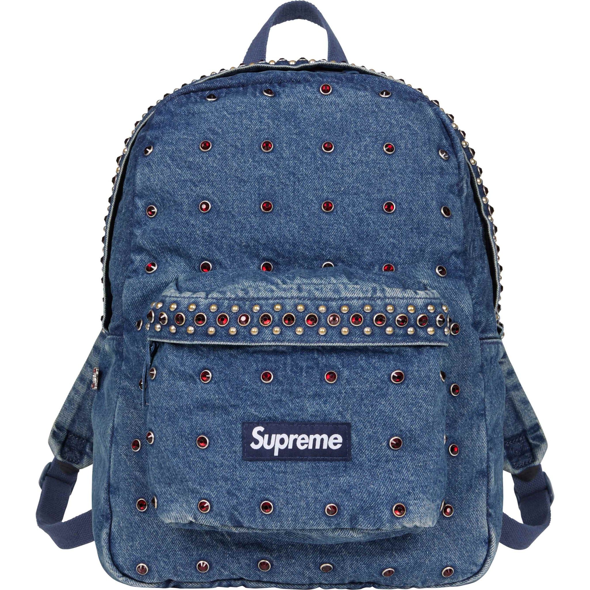 Supreme Denim Backpack ”Washed Indigo“ Supreme b.b. Simon Denim Backpack Washed Indigo | Limitowane