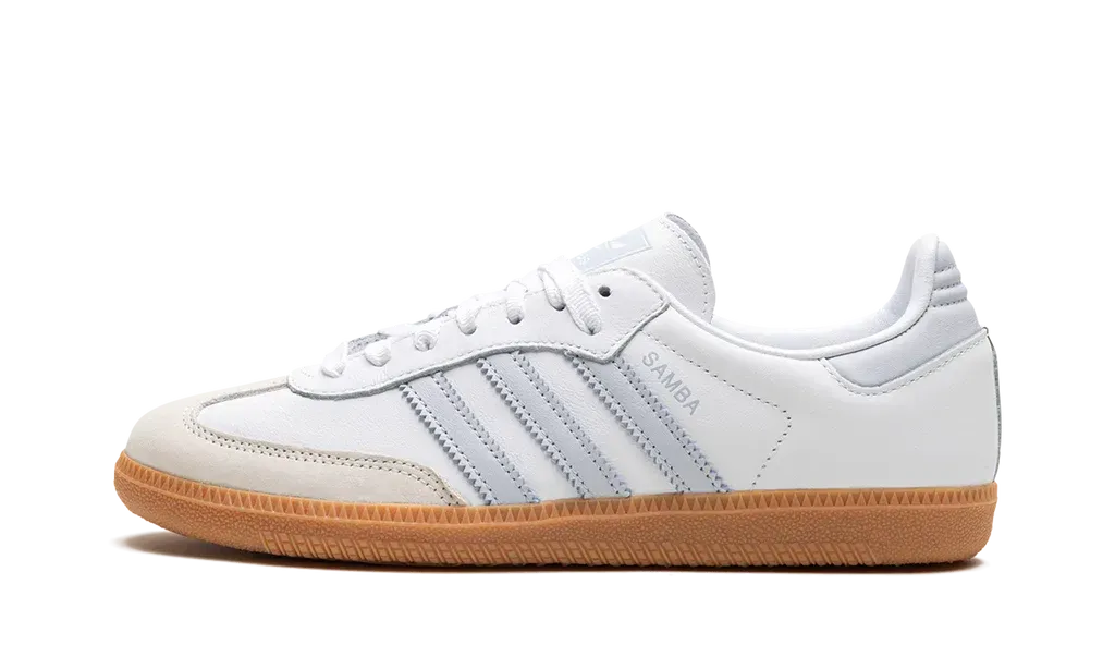 Adidas Samba OG White Halo Blue Gum (W) | OVERCEZ