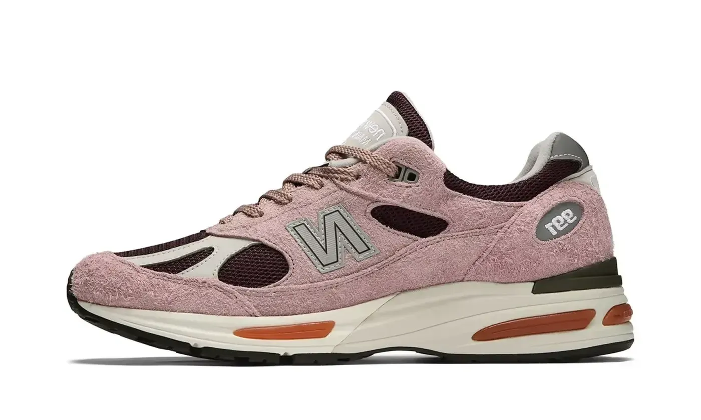 New Balance 991v2 MiUK Pink Mauve | OVERCEZ