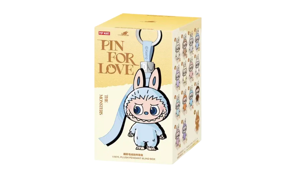 Pop Mart Labubu The Monsters Pin for Love Series Vinyl Plush