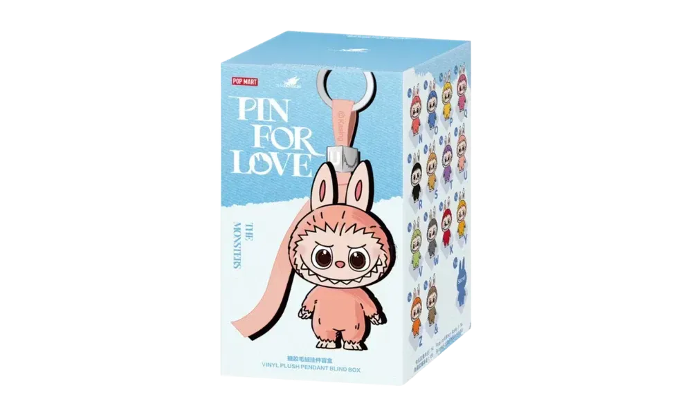 Pop Mart Labubu The Monsters Pin for Love Series Vinyl Plush