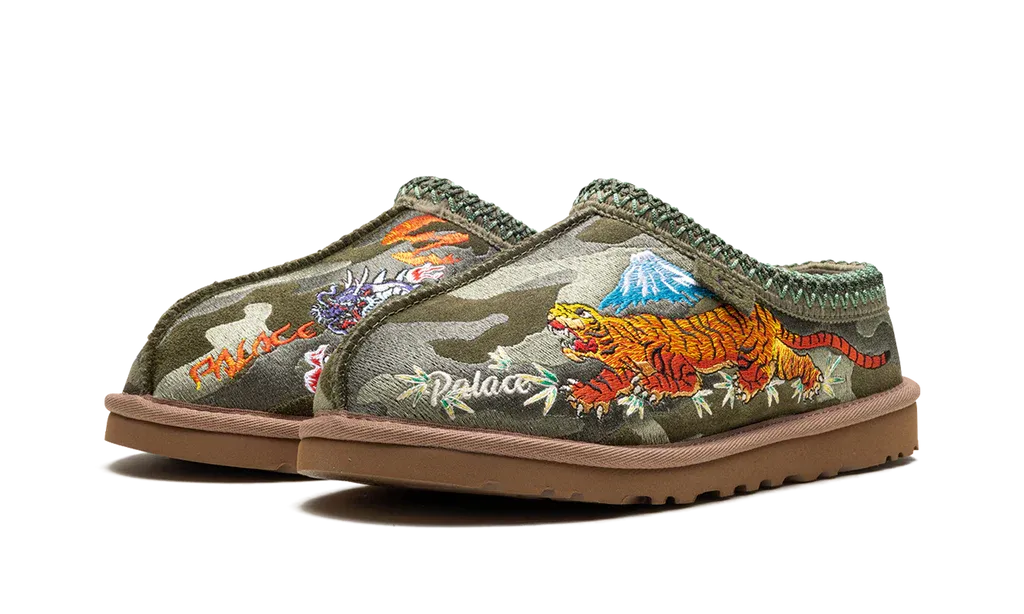 UGG Tasman Slipper Palace Burnt Olive Camo | OVERCEZ