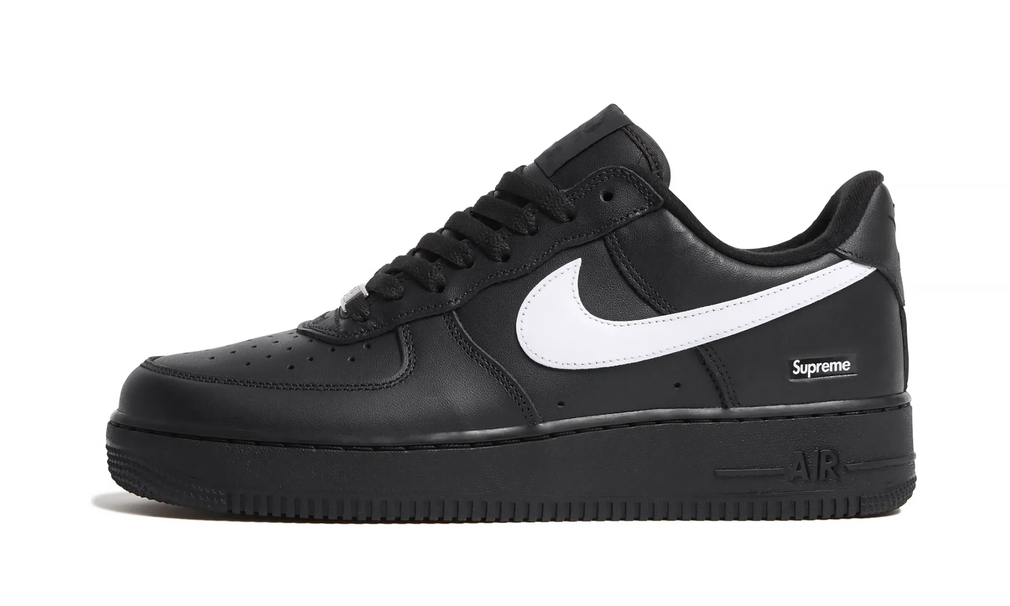 Nike Air Force 1 Low Supreme Black White (783199297) | Dobra