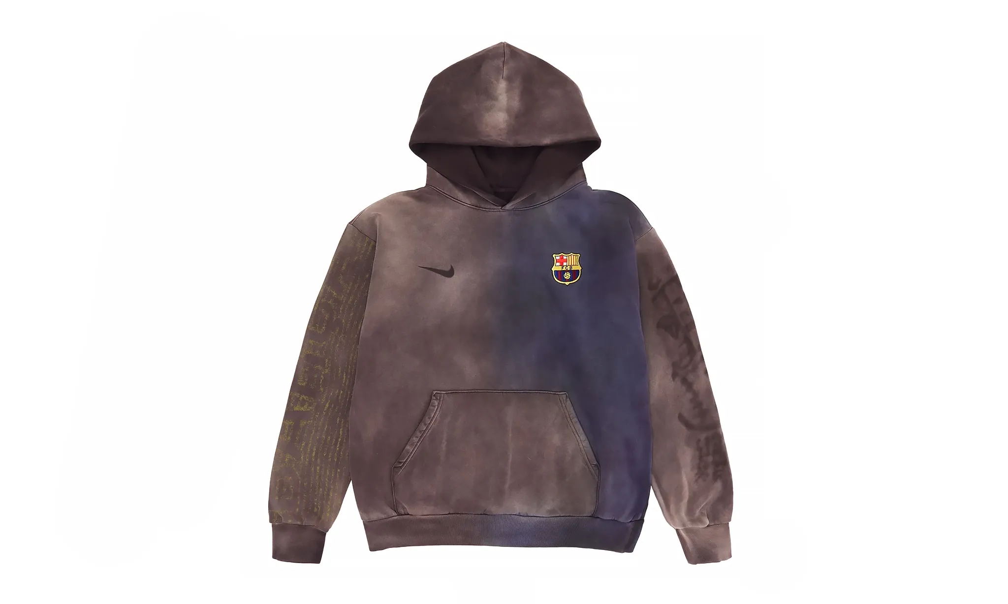 Travis Scott x FC BARCELONA x NIKE フーディ Travis Scott x Nike x FC Barcelona Spray Logo Hoodie Black