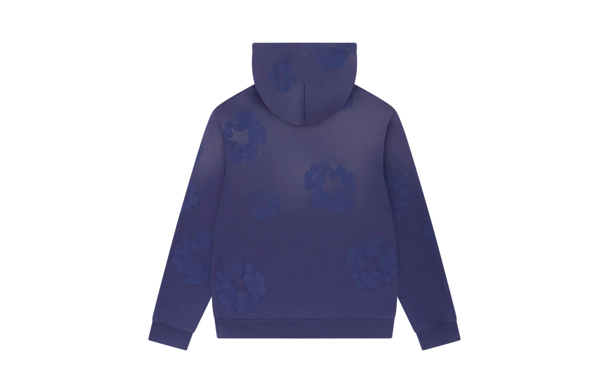Denim Tears Mono Cotton Wreath Hoodie Washed Blue | OVERCEZ