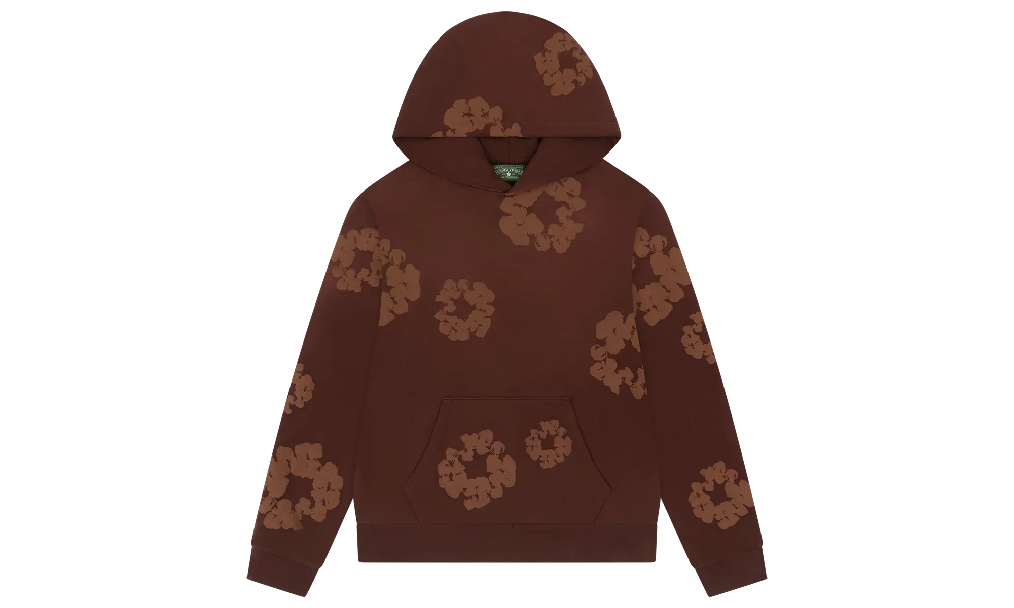 Denim Tears Mono Cotton Wreath Hoodie Brown (784804697 Denim Tears Mono Cotton Wreath Hoodie Brown (784804697