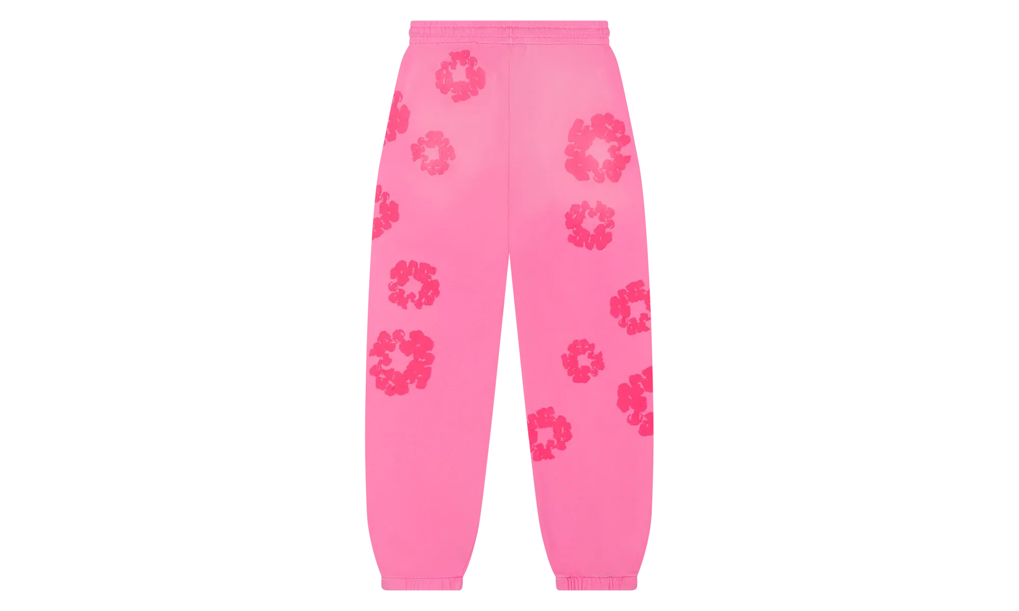 Denim Tears Mono Cotton Wreath Sweatpants Pink | OVERCEZ