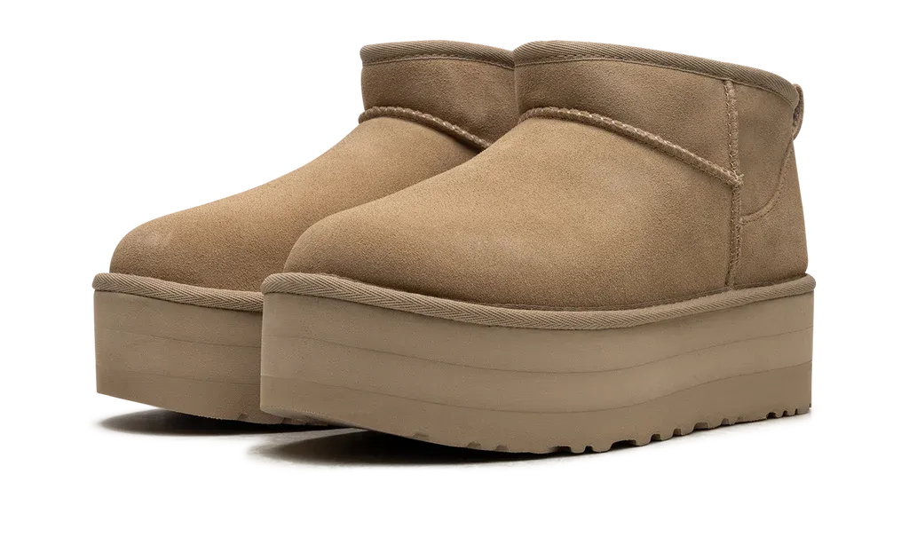 UGG Classic Ultra Mini Platform Boot Mustard Seed (W) | OVERCEZ