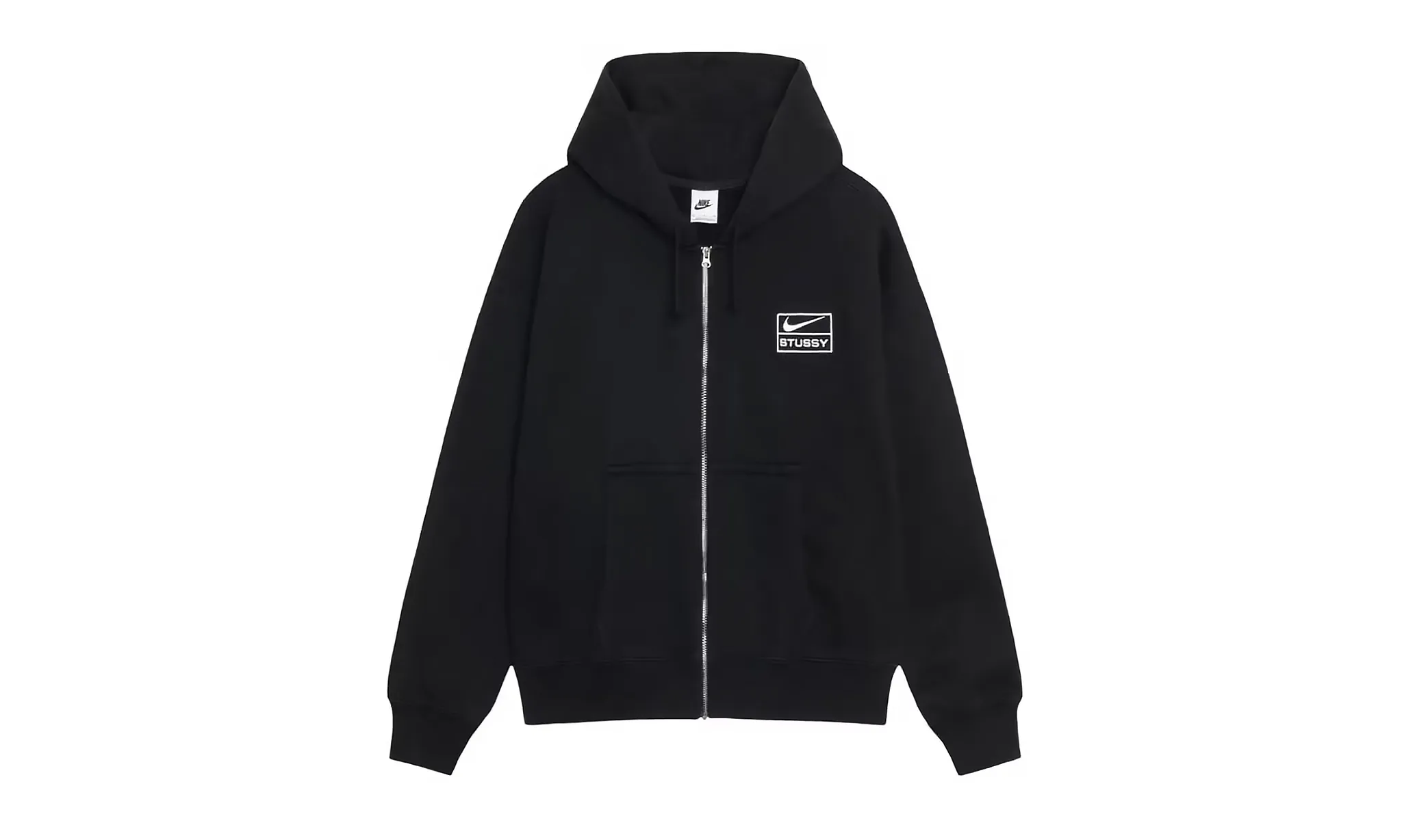 Nike x Stussy Fleece Zip Hoodie Dark Cinder (790500471