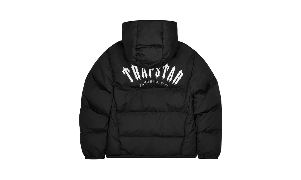 Supreme Flag Quilted Hooded Work Jacket Black | Limitowane