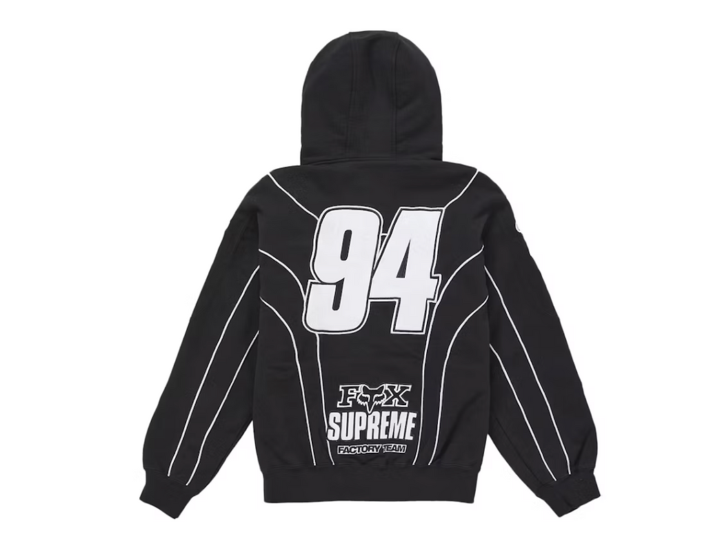 Supreme Hooded Wear Up Pullover L ブラック SUPREME×Champion(シュプリーム×チャンピオン) 24SS Zip Up