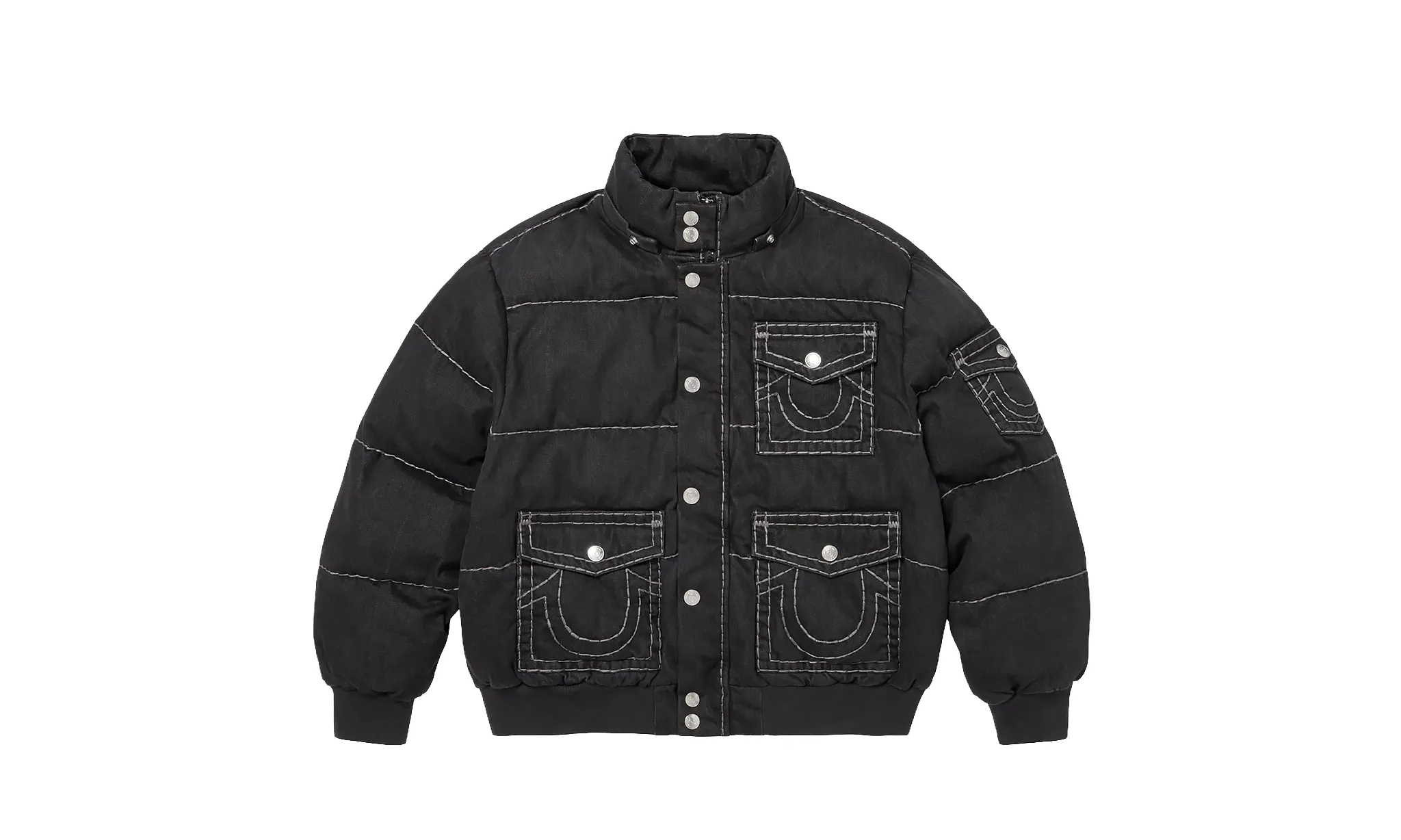 Supreme True Religion Puffer Jacket Black | Limitowane Sneakersy i
