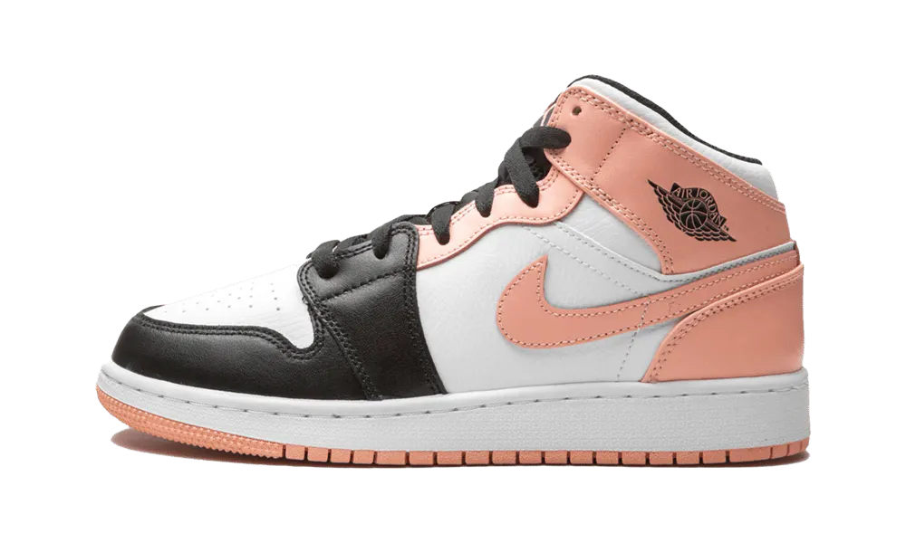 Air Jordan 1 Mid Arctic Orange Black Toe (GS)