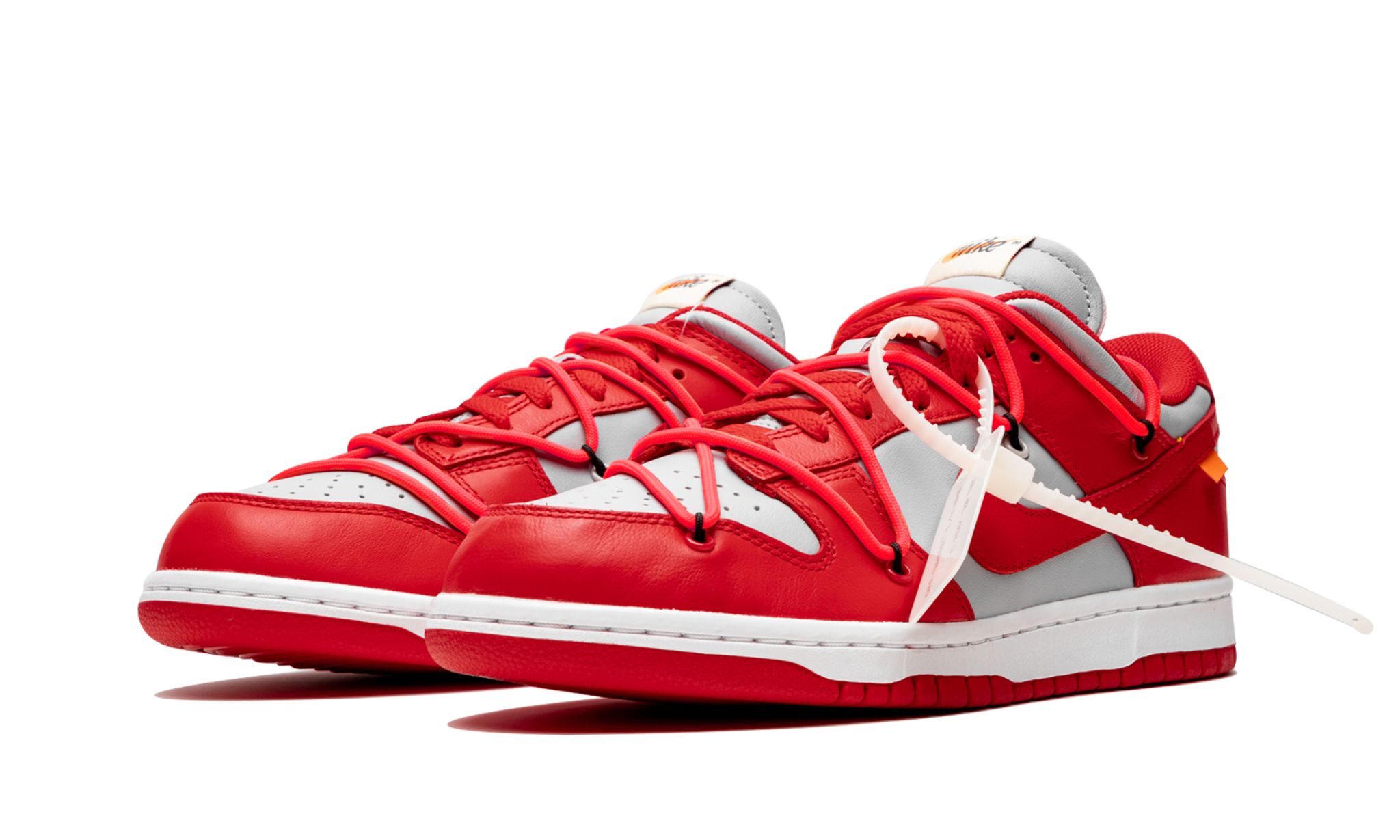 Nike Dunk Low Off-White University Red | OVERCEZ