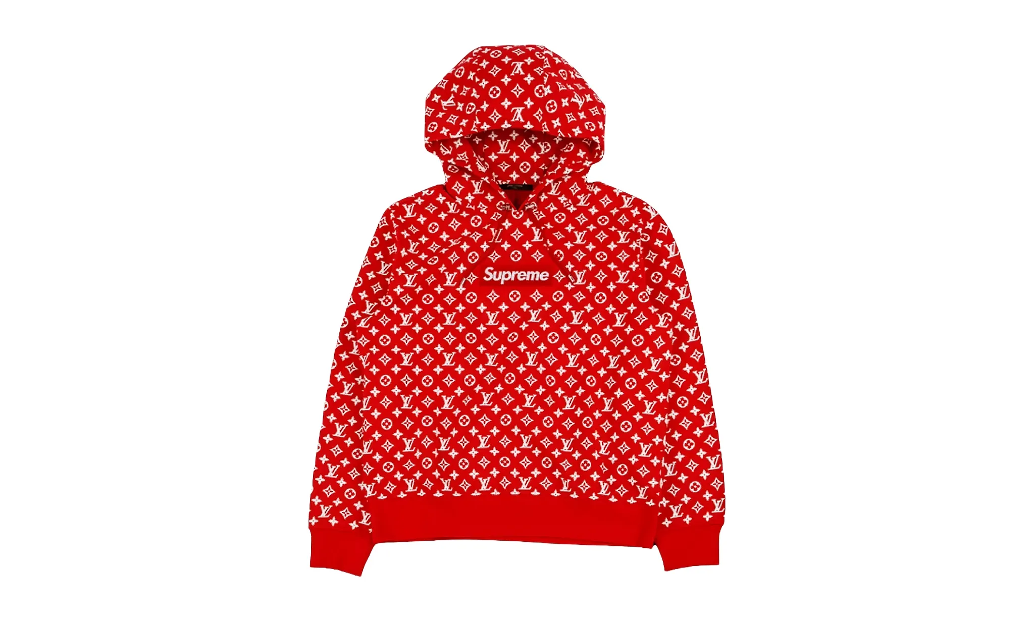激レア　Supreme x Louis Vuitton x Playboy Supreme x Louis Vuitton Box Logo Hooded Sweatshirt Red | Limited