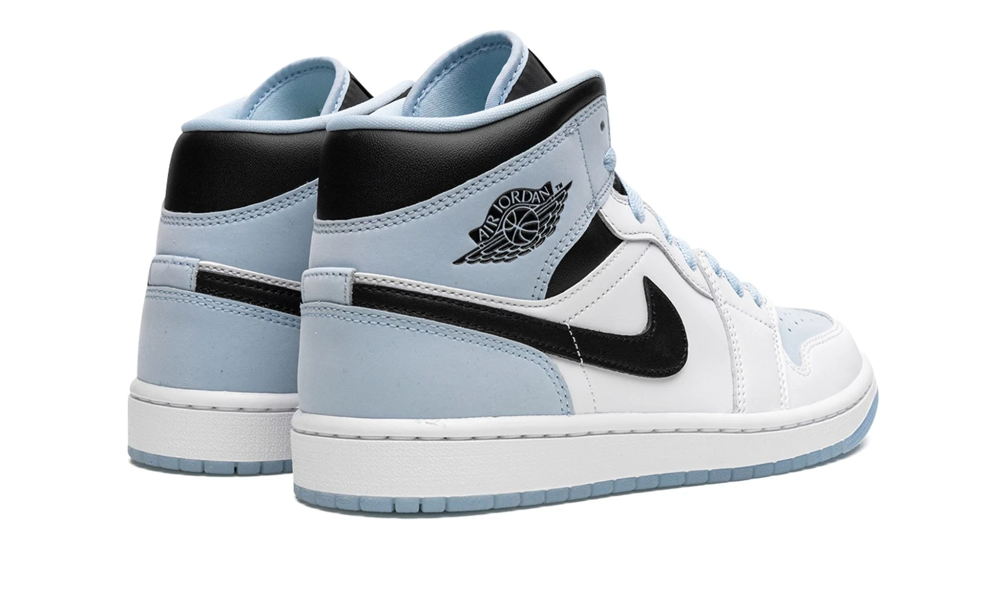 Air Jordan 1 Mid SE Ice Blue Black | OVERCEZ