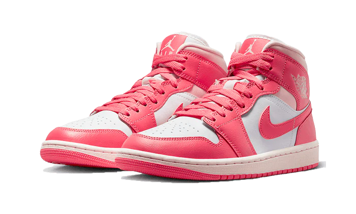 Air Jordan 1 Mid Strawberries And Cream (W)